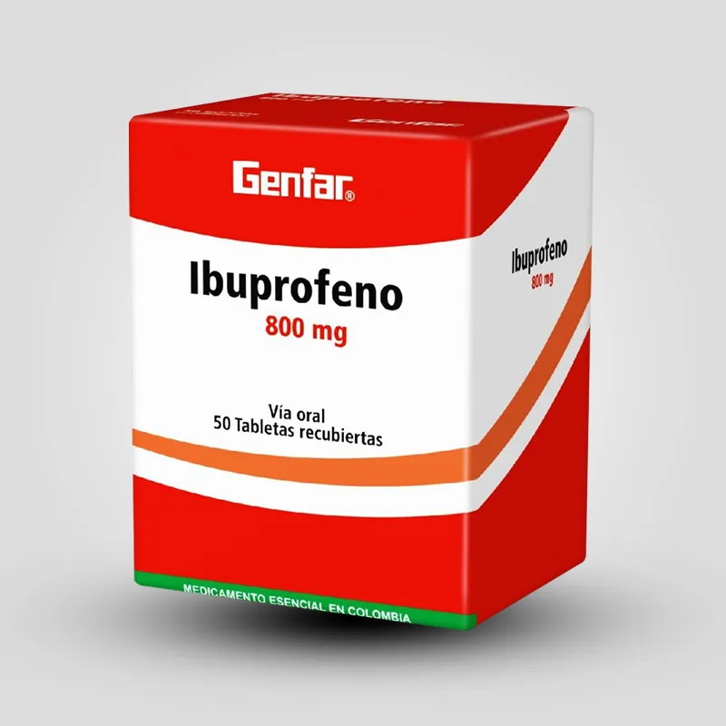 Ibuprofeno en Caja