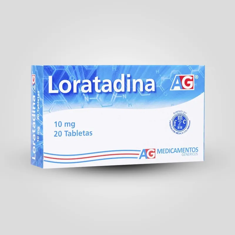Loratadina en Caja